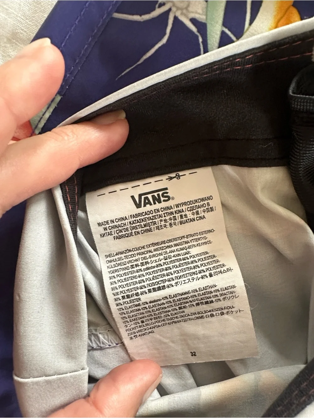 Vans Era Boardshorts Size 32